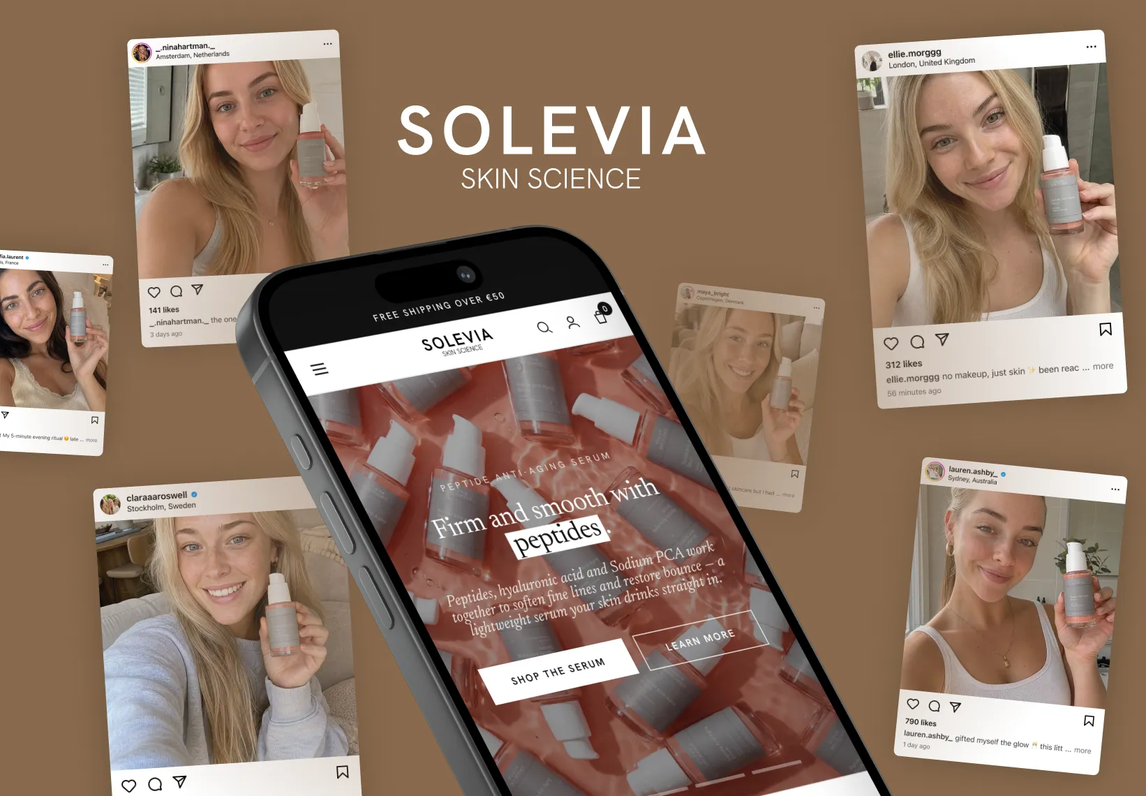 Solevia Skin Science e-shop